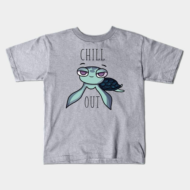 Chill Out Kids T-Shirt by katidoodlesmuch